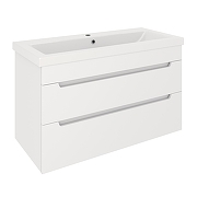 Тумба под раковину Aqua de Marco City 10 2100WCITY/H подвесная цвет Белый