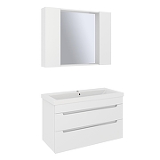 Тумба под раковину Aqua de Marco City 10 2100WCITY/H подвесная цвет Белый-4