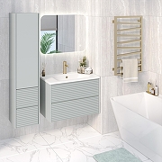 Шкаф пенал Aqua de Marco Parma 35 R 3035MINTPAR подвесной цвет Мята-2