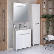 Шкаф пенал Aqua de Marco Olivia 40 R 3040COLI напольный цвет Белый-3