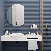 Зеркало Aqua de Marco Moon 70х90 Moon70/90 с подсветкой с сенсорным выключателем и диммером-7