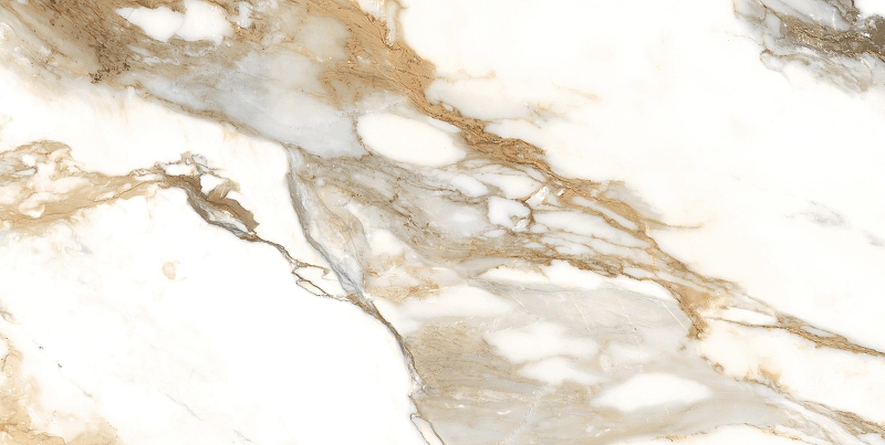 Керамогранит Geotiles Crash Beige 60x120 Leviglass Белый Полированная 