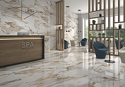 Керамогранит Geotiles Crash Beige 60x120 Leviglass Белый Полированная 60x120 см-3