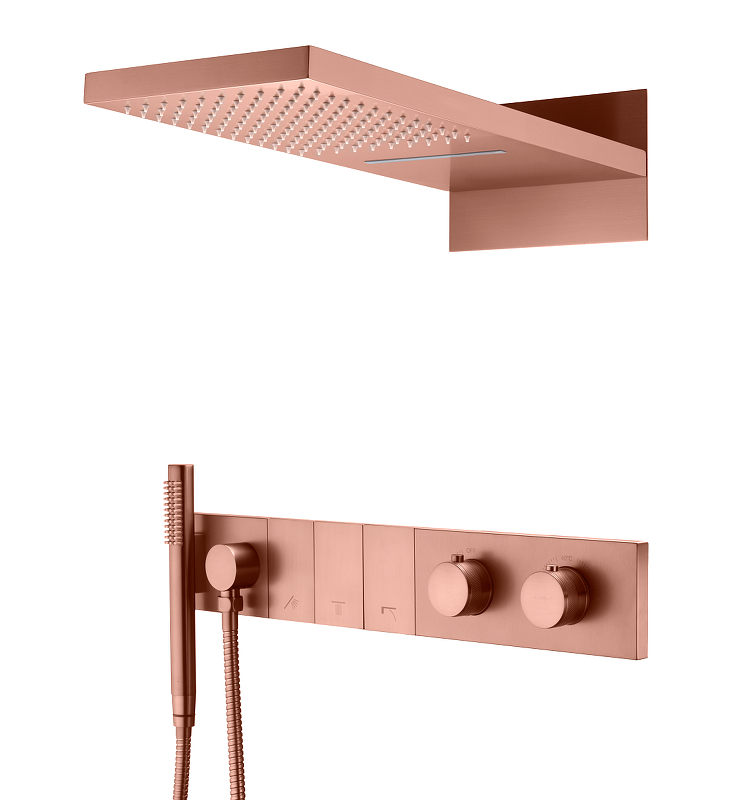 Душевая система Boheme Zodiac 133-CB с термостатом 