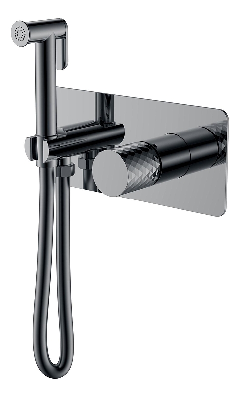 Гигиенический душ со смесителем Boheme Stick 127-SGM 