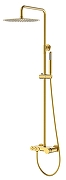 Душевая система Boheme Stick 128-MG.2 цвет Золото матовое