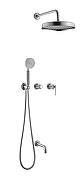 Душевая система Boheme Eterna 174-2-NB цвет Брашированный никель