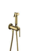 Гигиенический душ со смесителем Boheme Eterna 177-MG цвет Золото матовое