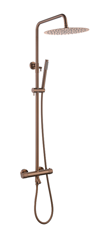 Душевая система Boheme Uno 468-T-BRB с термостатом 