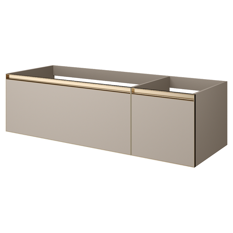 Тумба под раковину Boheme Armadi Art Quatro 2 140 790-M2-140-D-MG подвесная 