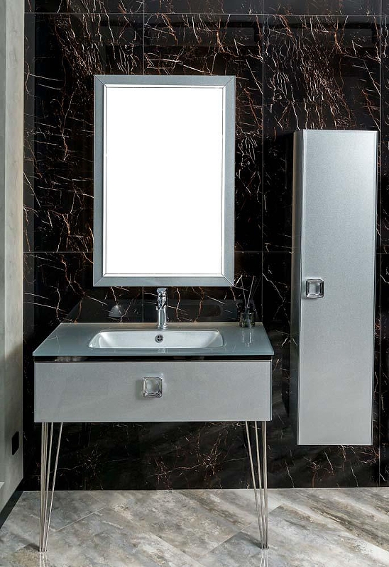 Тумба под раковину Boheme Armadi Art Lucido 100 770-100-SL подвесная 