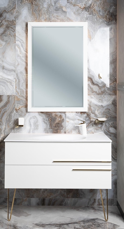 Тумба под раковину Boheme Armadi Art Neoart 110 831-110-WH-D подвесная 