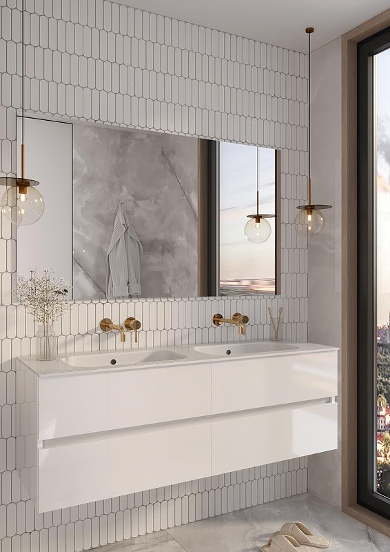 Тумба под раковину Boheme Armadi Art Vallessi 140 837-140-W подвесная 