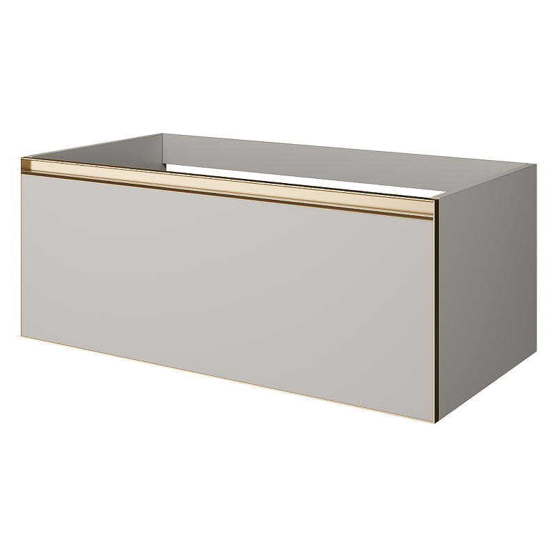Тумба под раковину Boheme Armadi Art Quatro 1 100 790-M1-100-CM-MG подвесная 