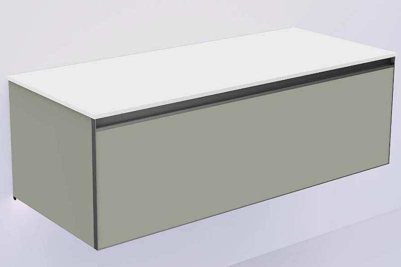 Тумба под раковину Boheme Armadi Art Quatro 1 120 790-M1-120-L-A-LED подвесная 