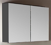 Зеркальный шкаф Boheme Armadi Art Vallessi 100 546-A matt с подстветкой цвет Антрацит матовый