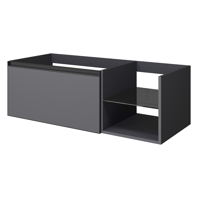 Тумба под раковину Boheme Armadi Art Quatro 6 120 790-M6-120-A-A-LED подвесная 