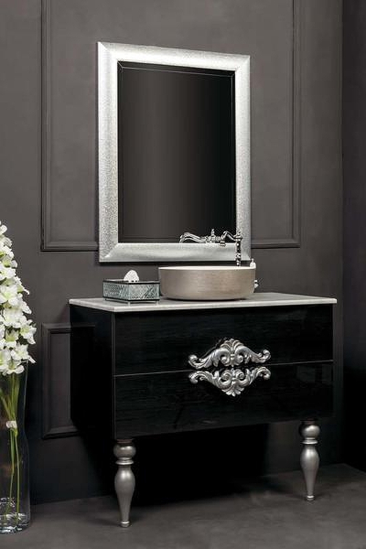 Тумба под раковину Boheme Armadi Art Neoart 110 831-110-BW подвесная 