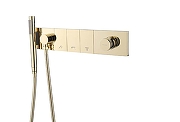 Смеситель для душа Boheme Zodiac 132-SYS-G цвет Золото