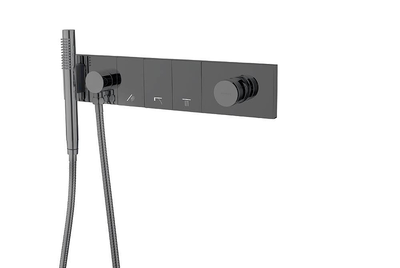 Смеситель для душа Boheme Zodiac 132-SYS-SGM 