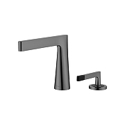 Смеситель для раковины Boheme Duo 161-GM цвет Оружейная сталь