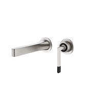 Смеситель для раковины Boheme Duo 165-NB цвет Брашированный никель