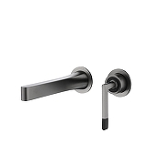 Смеситель для раковины Boheme Duo 165-GM цвет Оружейная сталь