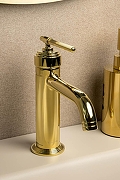 Смеситель для раковины Boheme Eterna 171-G цвет Золото-5
