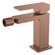 Смеситель для биде Boheme Qubic 476-BRB цвет Брашированная бронза