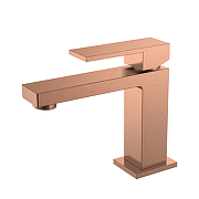 Смеситель для раковины Boheme Qubic 471-CB цвет Брашированная медь