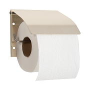 Держатель туалетной бумаги Merida Stella R U1AS.R с крышкой цвет Нержавеющая сталь-1