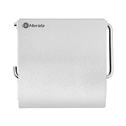 Держатель туалетной бумаги Merida Stella R U1BS.R с крышкой цвет Белый матовый