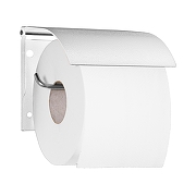Держатель туалетной бумаги Merida Stella R U1BS.R с крышкой цвет Белый матовый-1