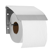 Держатель туалетной бумаги Merida Stella R U1MS.R с крышкой цвет Нержавеющая сталь-1