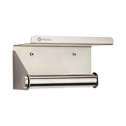 Держатель туалетной бумаги Merida Stella R U3AS.R с полкой цвет Нержавеющая сталь