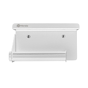 Держатель туалетной бумаги Merida Stella R U3BS.R с полкой цвет Белый матовый-3