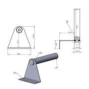 Держатель запасного рулона Merida Stella R U6AS.R цвет Нержавеющая сталь-4