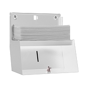 Диспенсер для бумажных полотенец Merida Stella R ASB201.R цвет Белый матовый-3