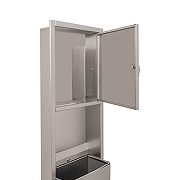 Диспенсер для бумажных полотенец Merida Stella R AWA702.R цвет Нержавеющая сталь-3