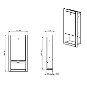 Диспенсер для бумажных полотенец Merida Stella R AWA703.R цвет Нержавеющая сталь-6