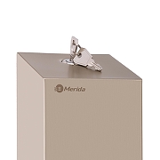 Дозатор для жидкого мыла Merida Stella R DSA108.C цвет Нержавеющая сталь-2