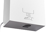 Сушилка для рук Merida Stella R ESB001.R цвет Белый матовый-4