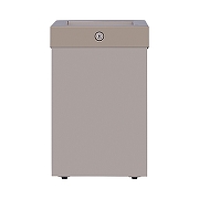 Урна для мусора Merida Stella R KSA107.R цвет Нержавеющая сталь-1