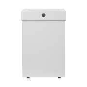 Урна для мусора Merida Stella R KSB107.R цвет Белый матовый-1