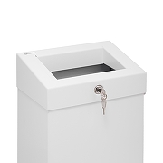 Урна для мусора Merida Stella R KSB107.R цвет Белый матовый-3