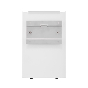 Урна для мусора Merida Stella R KSB107.R цвет Белый матовый-4