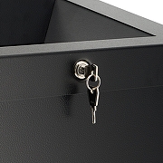 Урна для мусора Merida Stella R KSC106.R цвет Черный матовый-4