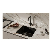 Дозатор для моющего средства Rivelato RD-500 nero цвет Черный-1