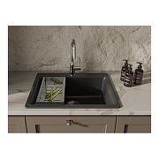 Коландер Rivelato RK-1845 цвет Нержавеющая сталь, Черный