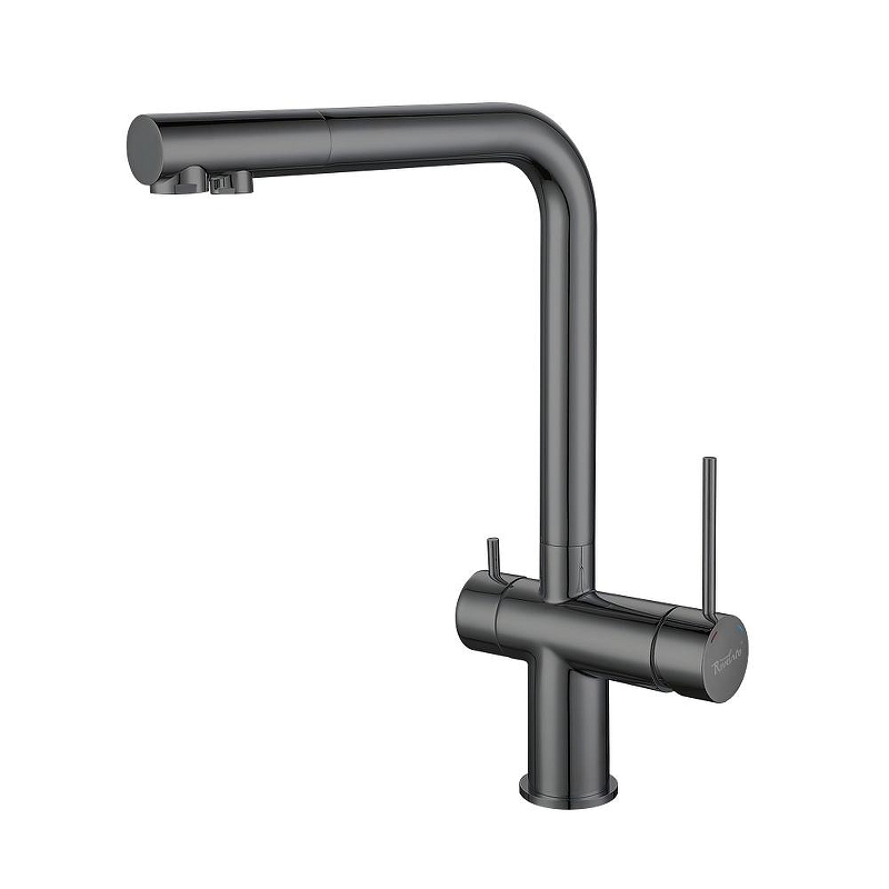 Смеситель для кухни Rivelato Lugano 1523513 PVD black 